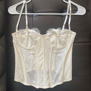 White Urban Outfitters Corset Top!